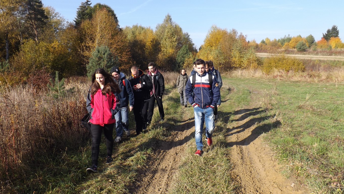 Roztocze jesienią - wyprawa uczniów z RCEZ