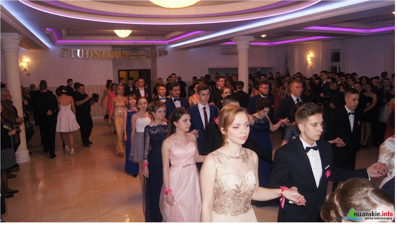 Studniówka 2016 w LO Czarnieckiego w Nisku