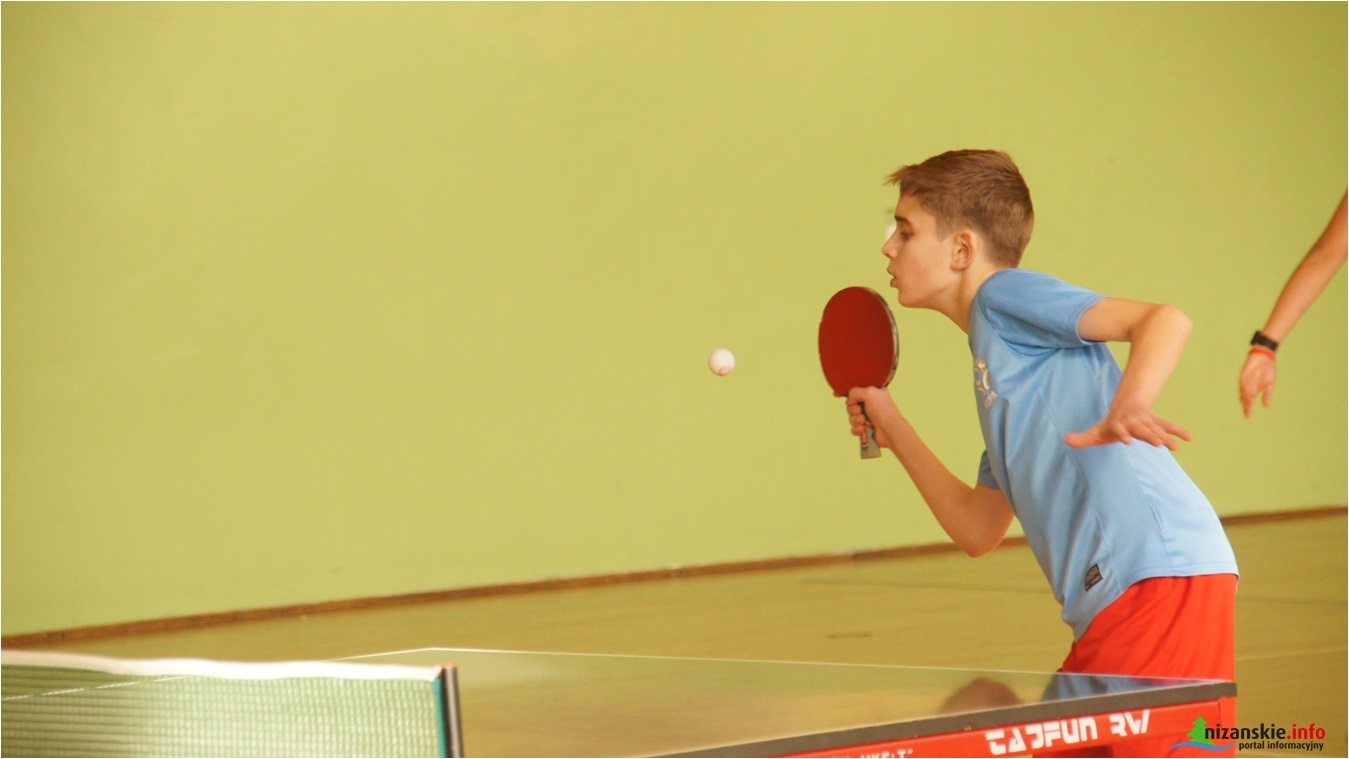 Turniej Tenisa Stołowego w Ulanowie