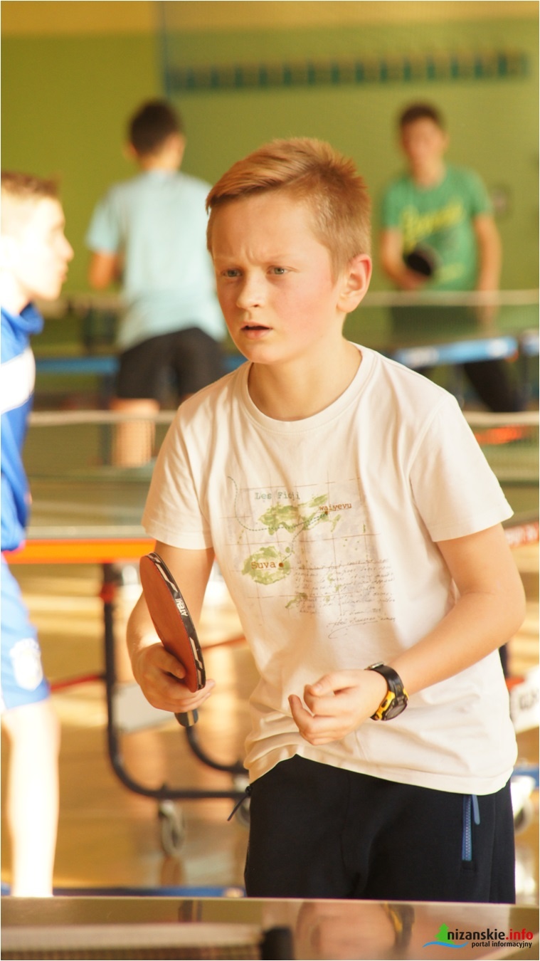 Turniej Tenisa Stołowego w Ulanowie