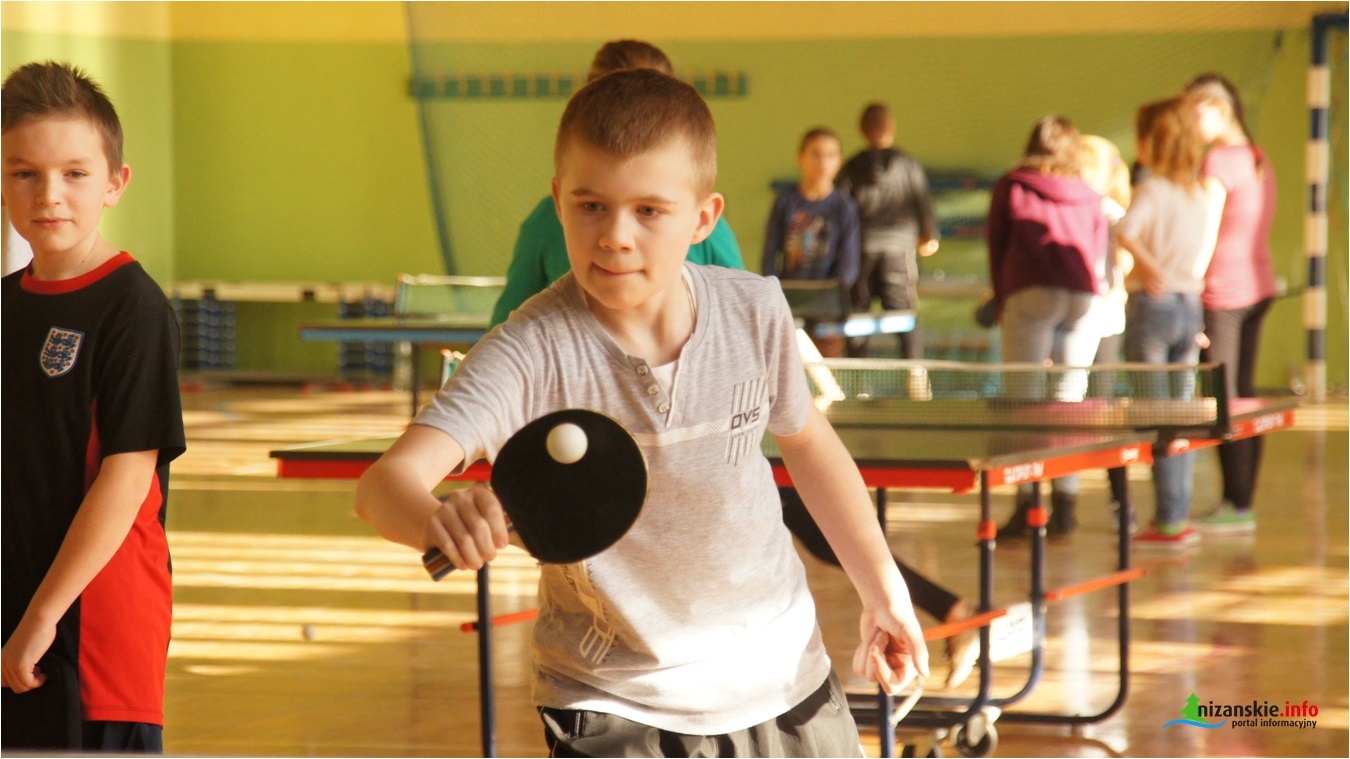 Turniej Tenisa Stołowego w Ulanowie