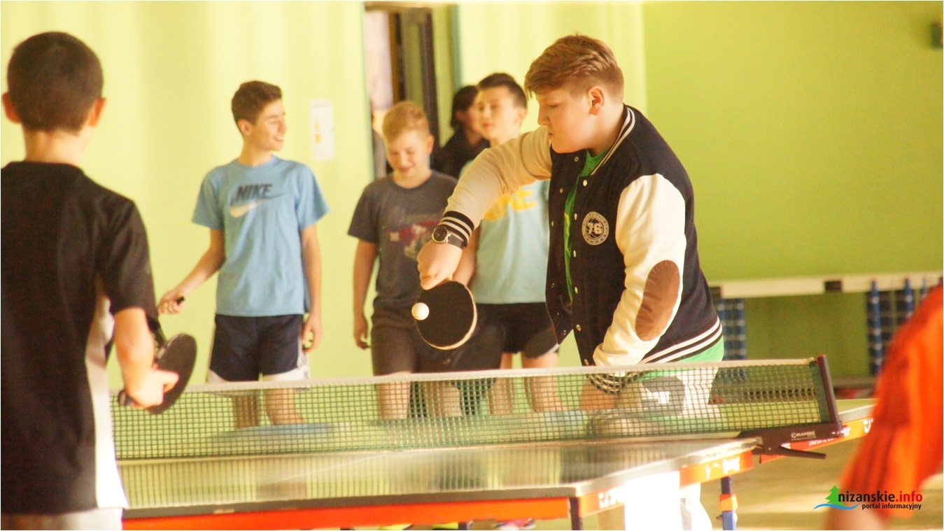 Turniej Tenisa Stołowego w Ulanowie