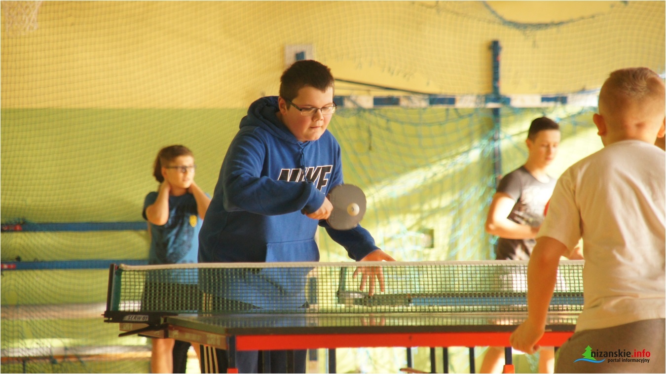 Turniej Tenisa Stołowego w Ulanowie