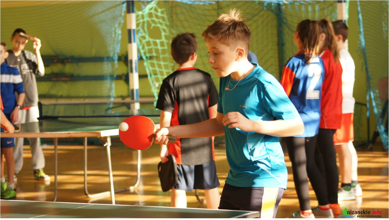 Turniej Tenisa Stołowego w Ulanowie