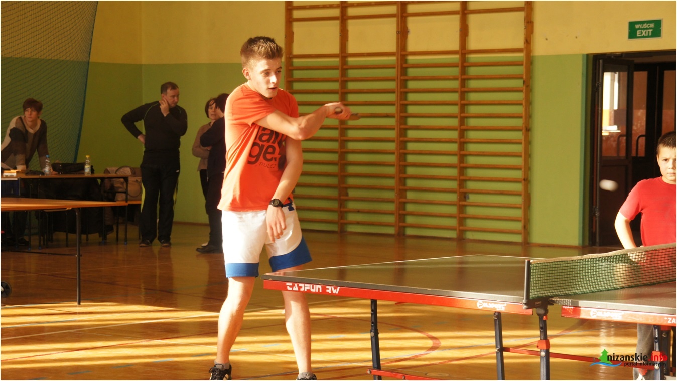 Turniej Tenisa Stołowego w Ulanowie