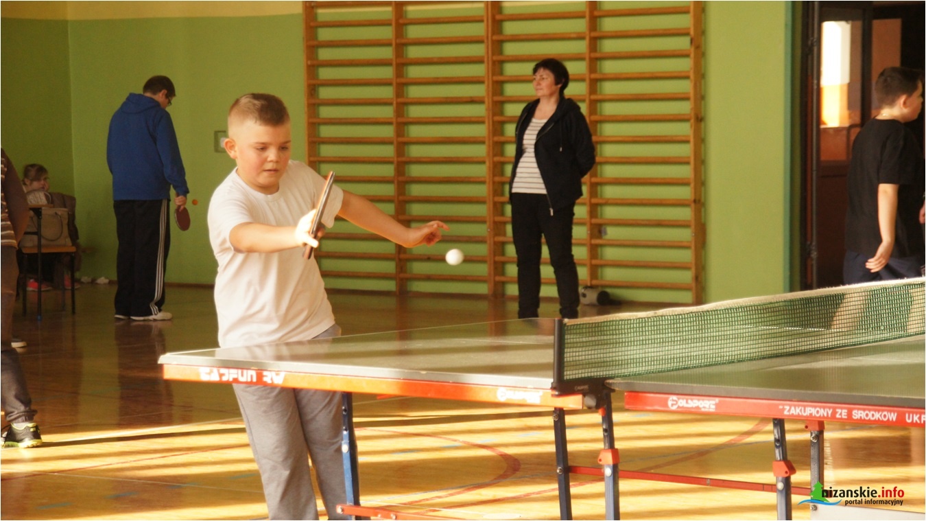 Turniej Tenisa Stołowego w Ulanowie