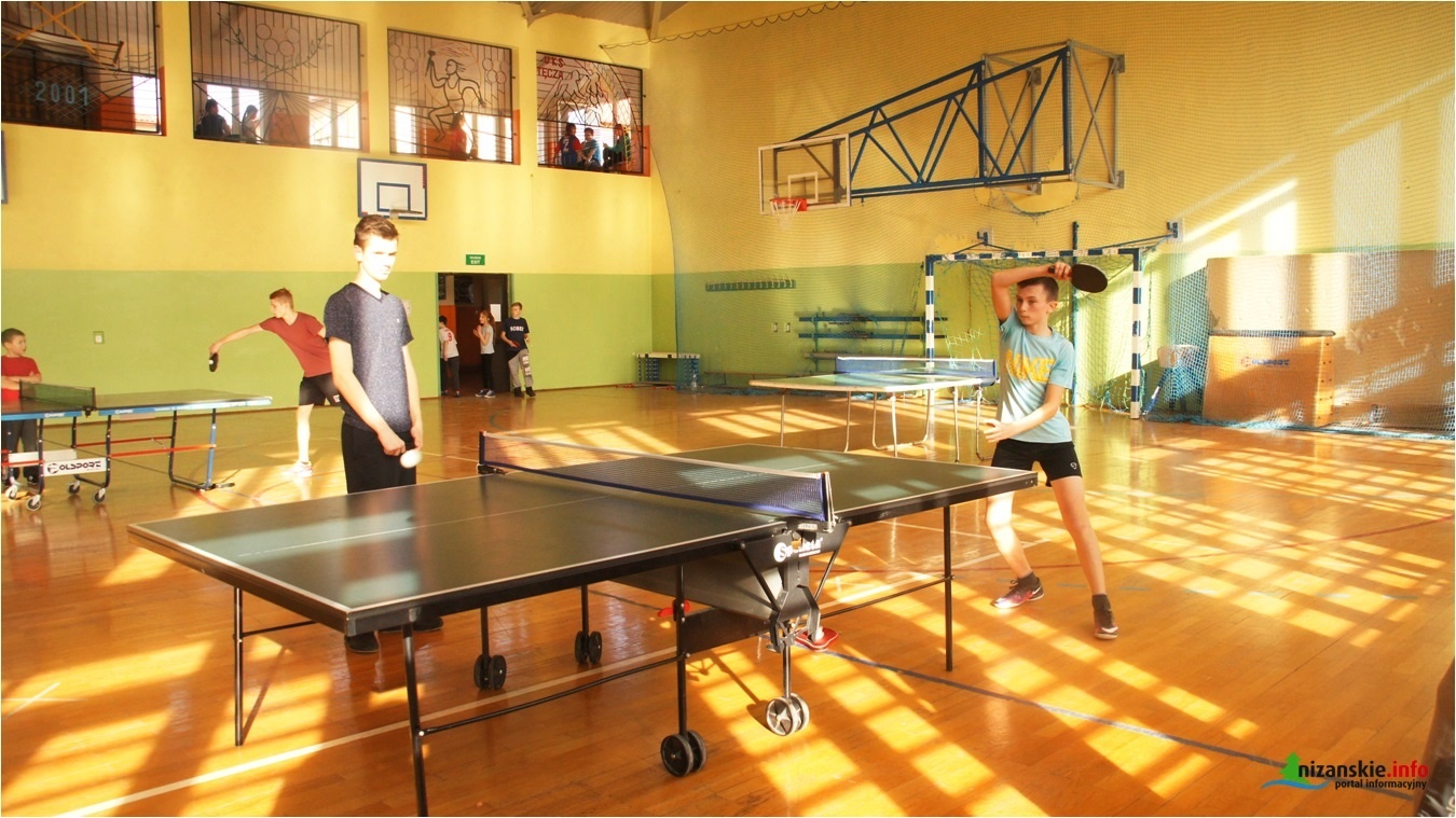 Turniej Tenisa Stołowego w Ulanowie
