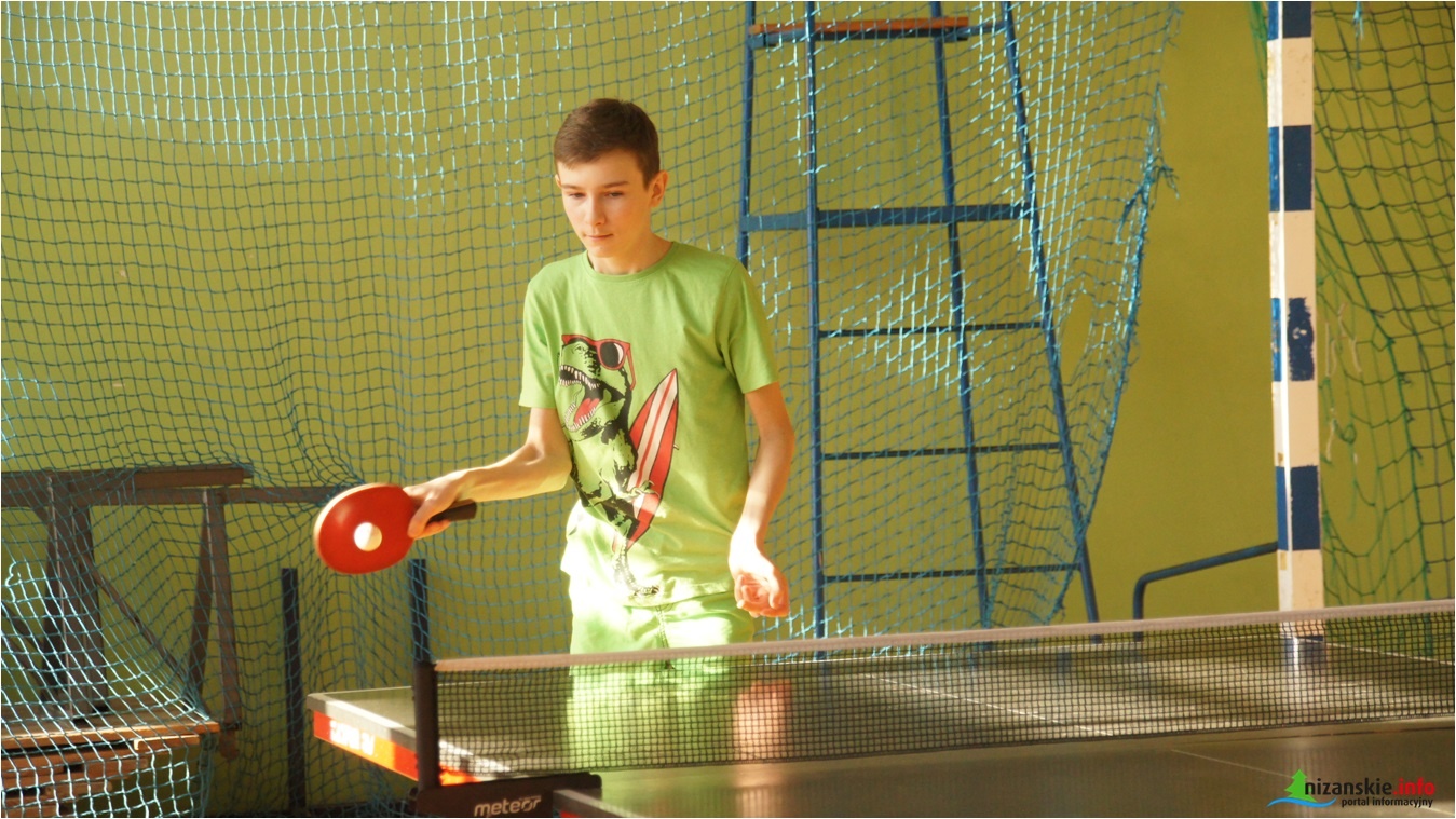 Turniej Tenisa Stołowego w Ulanowie