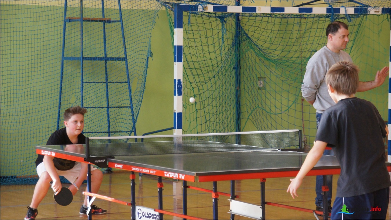 Turniej Tenisa Stołowego w Ulanowie