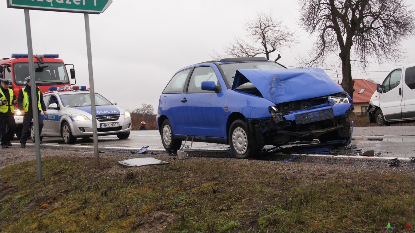 Kolizja na DK77