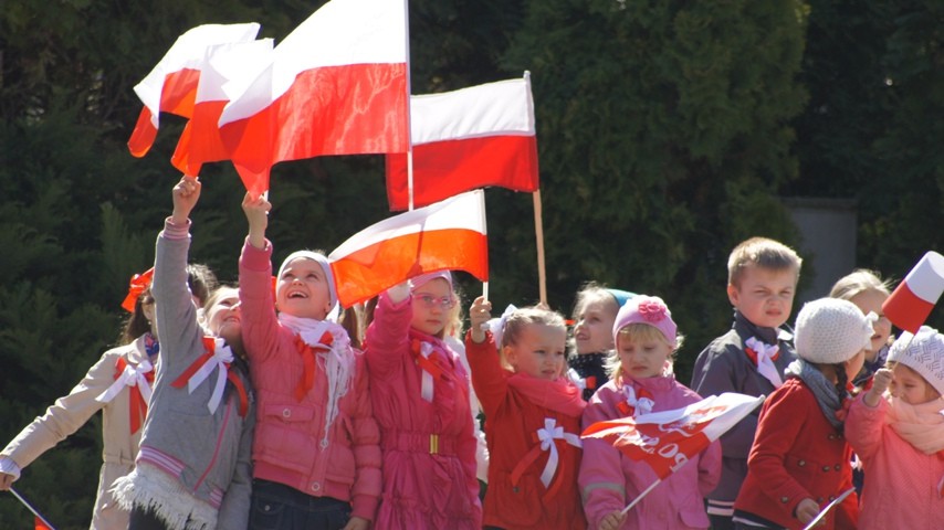 Najmłodsi uczcili narodowe święto flagi