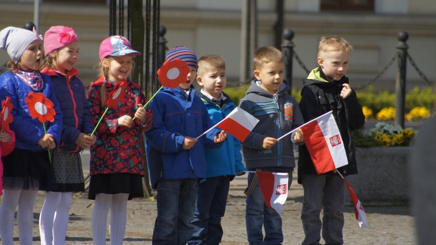 Najmłodsi uczcili narodowe święto flagi