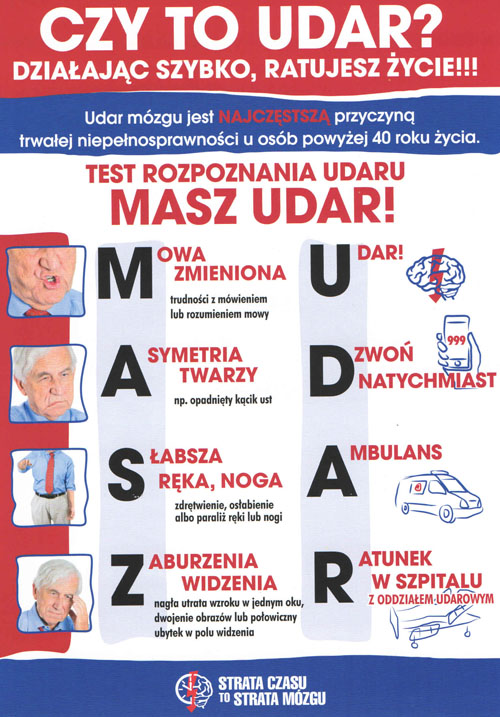 Udar mózgu ? objawy i pomoc