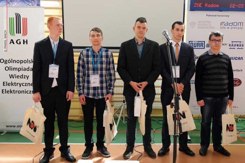 Uczeń RCEZ finalistą Ogólnopolskiej Olimpiady Wiedzy Elektrycznej i Elektronicznej