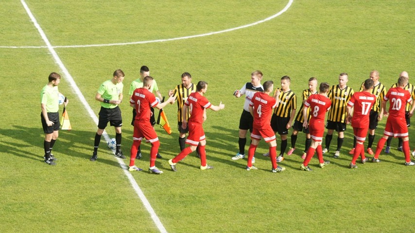 Sokół Nisko wygrał z Przełomem Besko aż 7-1