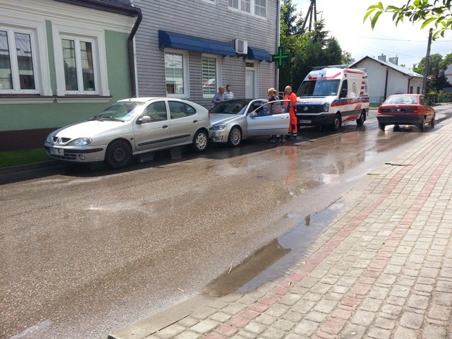 Wypadek w Ulanowie