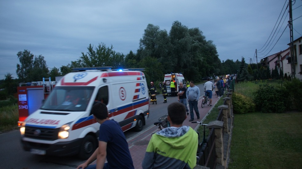 Czołowe zderzenie w Rudniku nad Sanem
