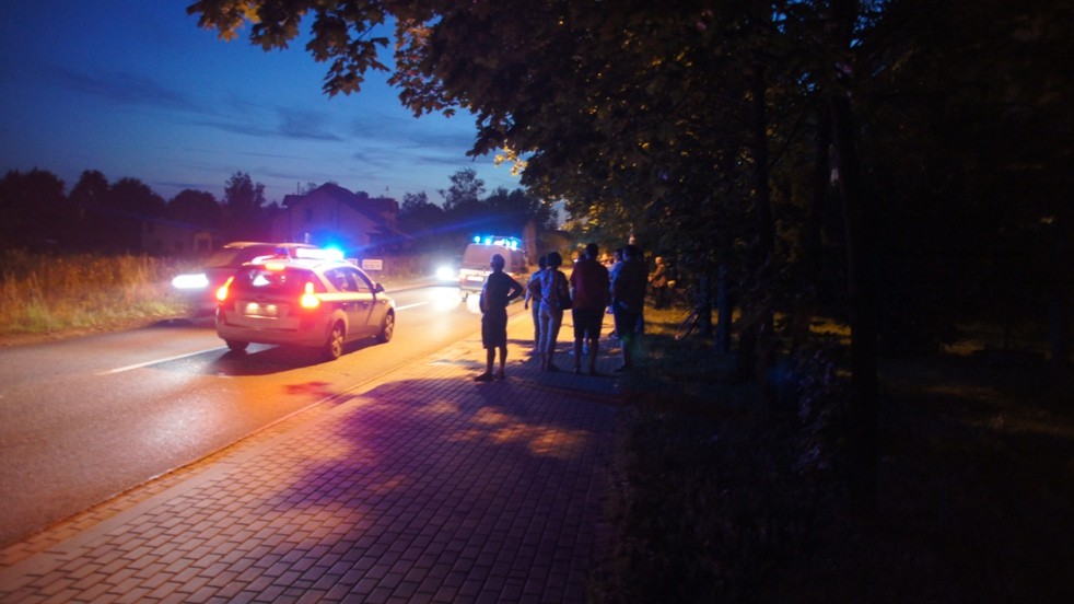 Rowerzysta potrącony w Nisku