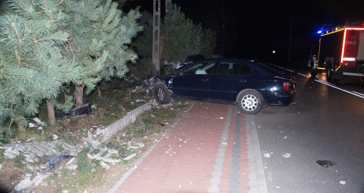 Dwie osoby ranne w wypadku