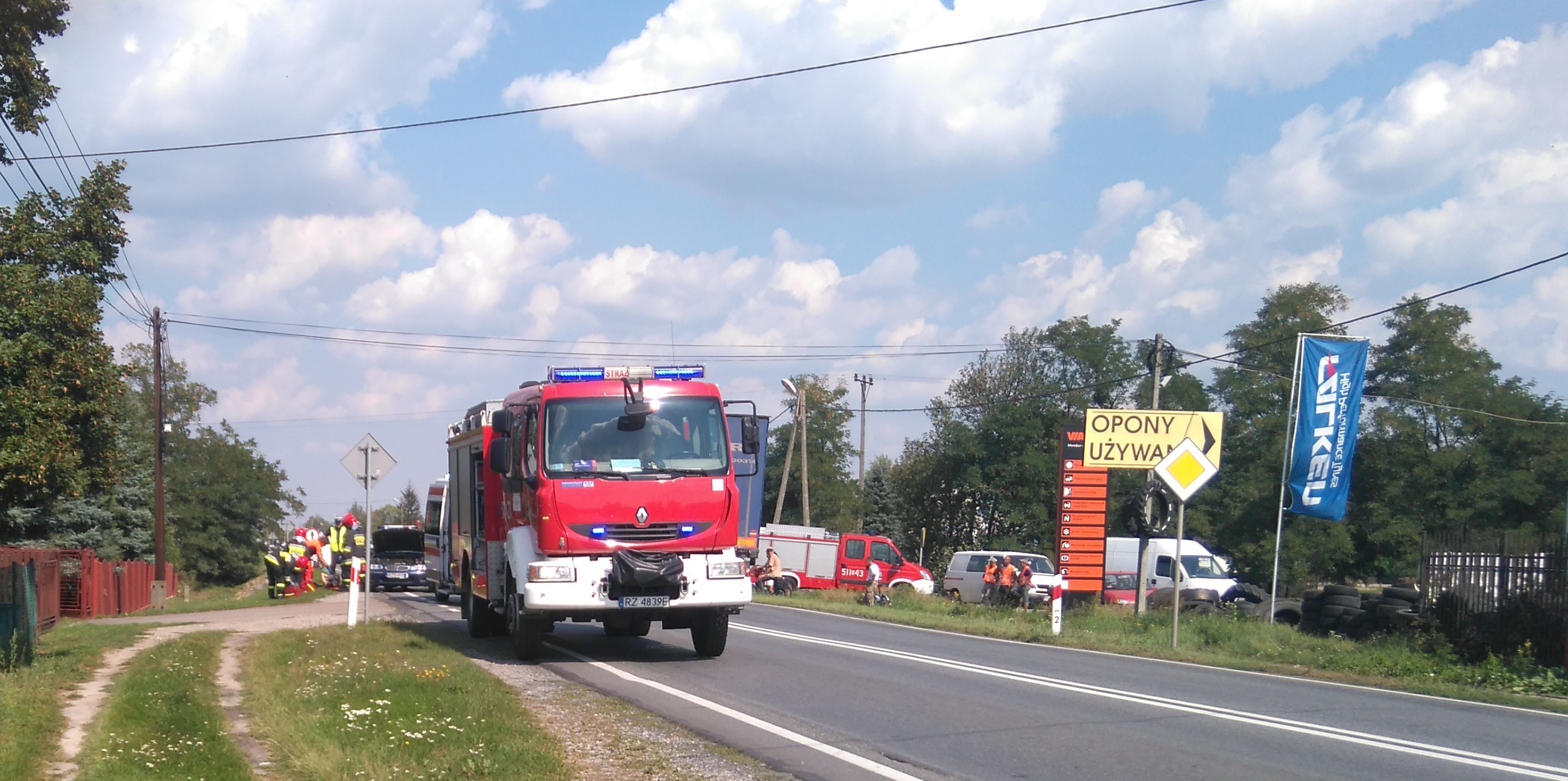 Zderzenie na DK19