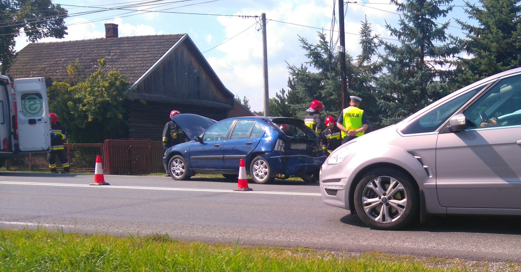 Zderzenie na DK19