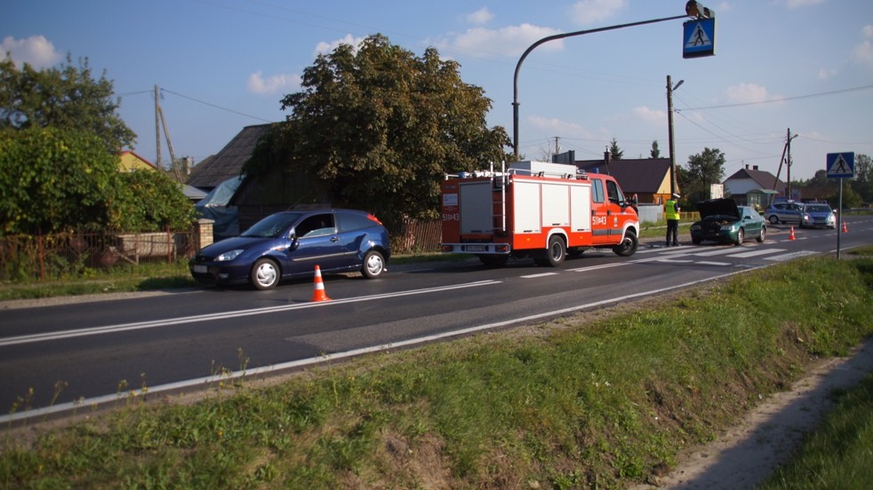 Kolejny wypadek w Jeżowem