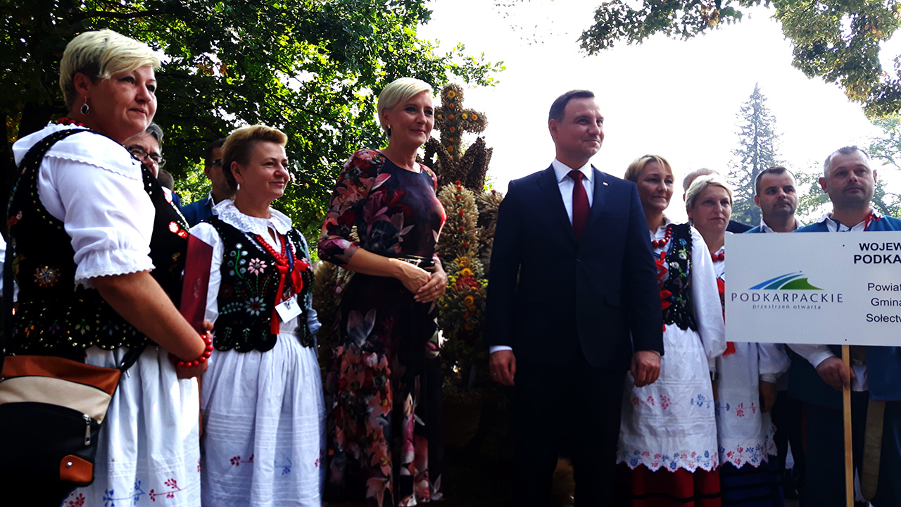 Sukces Sołectwa Kurzyn na Dożynkach Prezydenckich