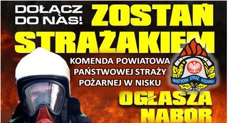 Zostań Strażakiem PSP w Nisku