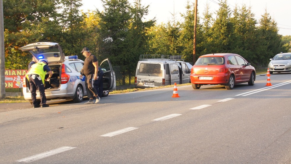 Obywatel Bułgarii sprawcą kolizji na DK19