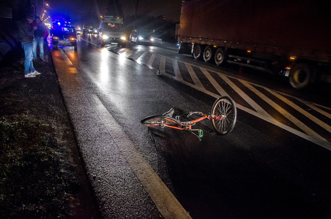 Rowerzysta potrącony na ul. Sandomierskiej w Nisku
