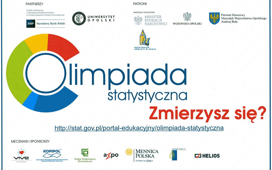 Uczniowie RCEZ na Olimpiadzie Statystycznej