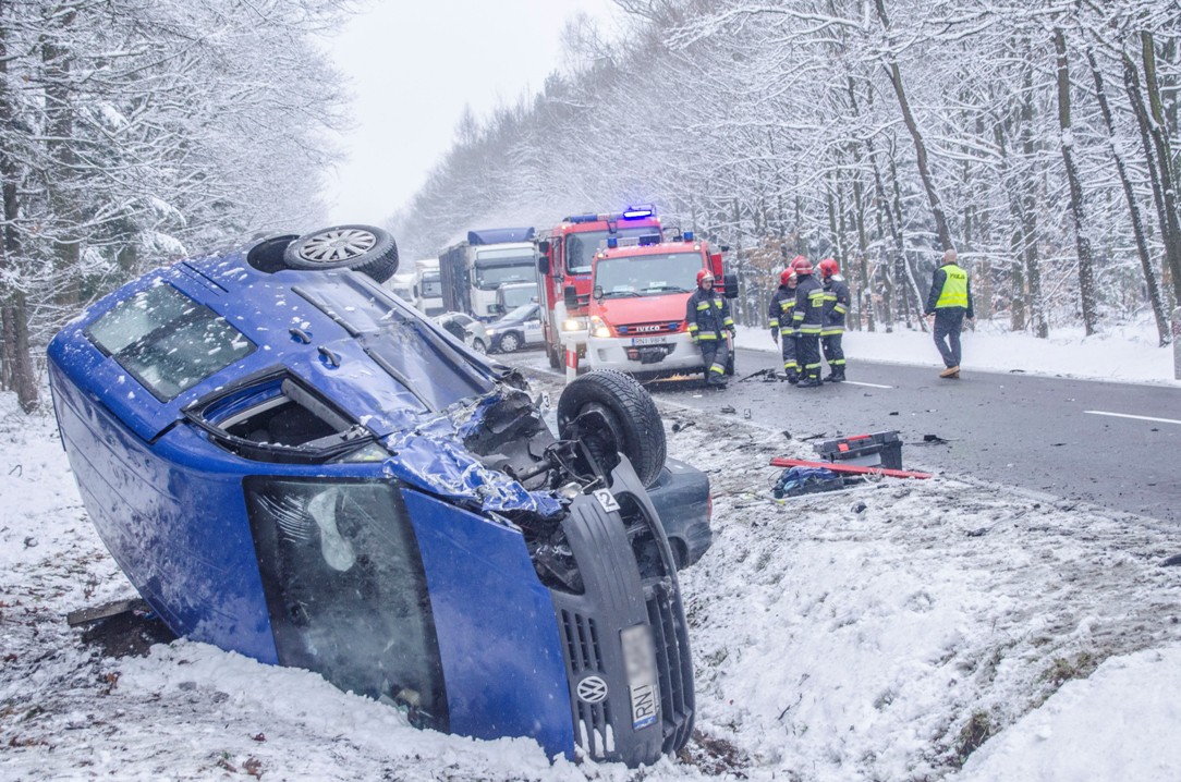 Pięć osób rannych po wypadku w Nowosielcu