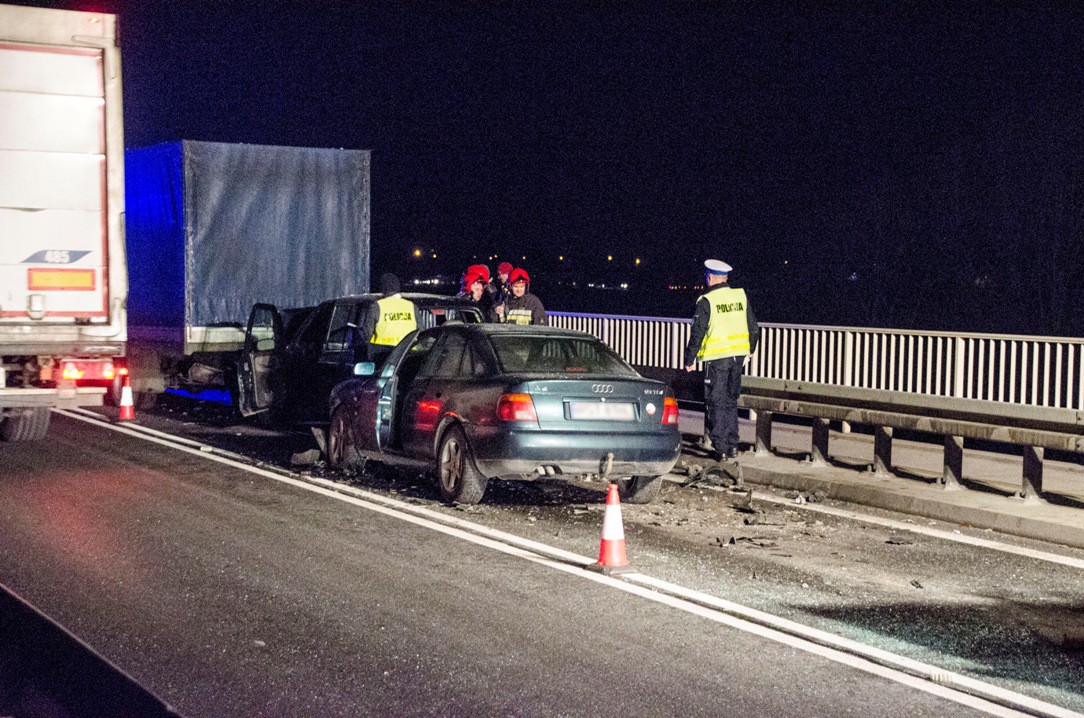 Wypadek na DK-19 w Zarzeczu