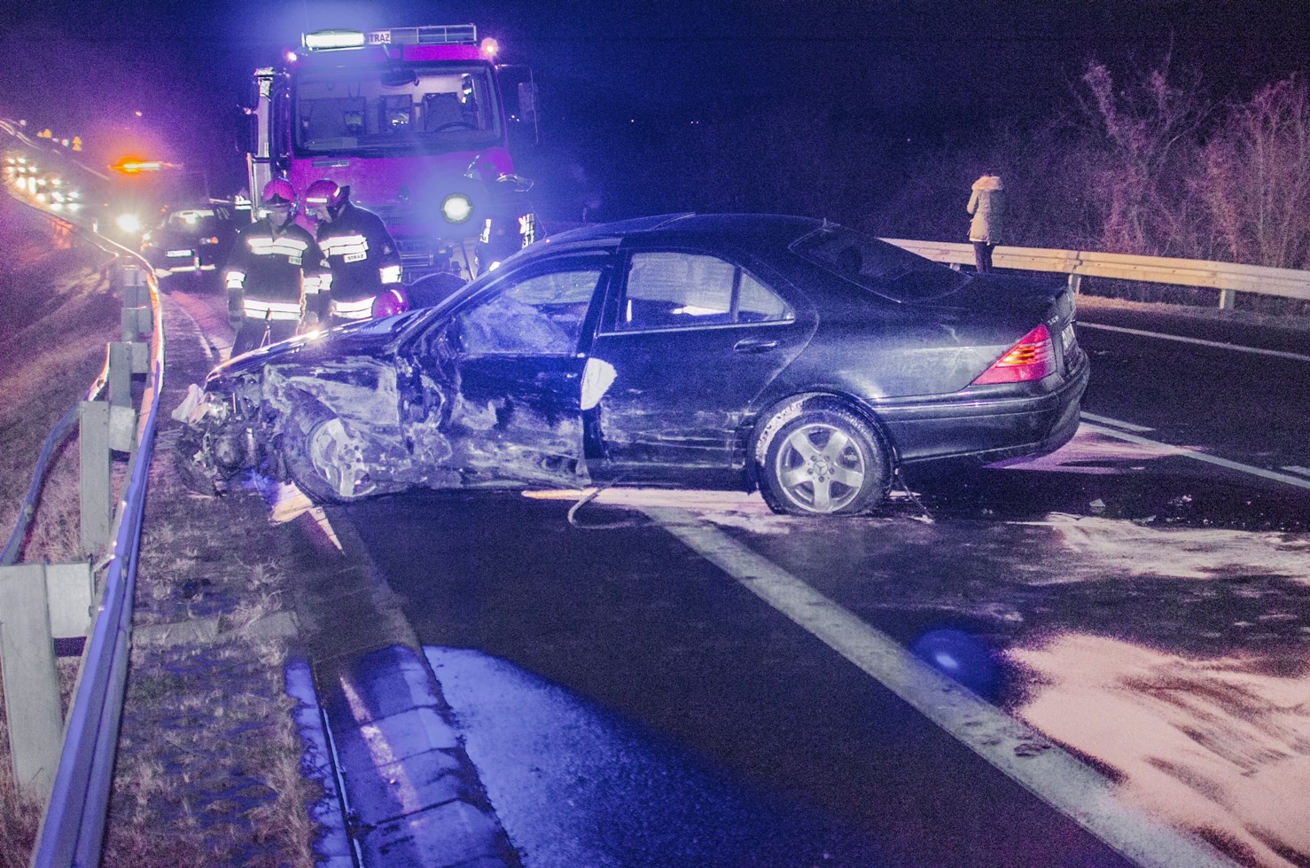 Sprawca zbiegł z miejsca zdarzenia