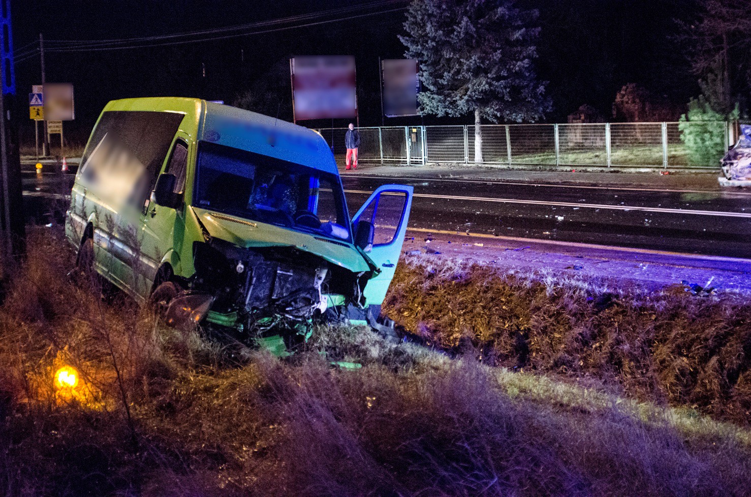 Wypadek autobusu na DK 19 ? trzy osoby ranne