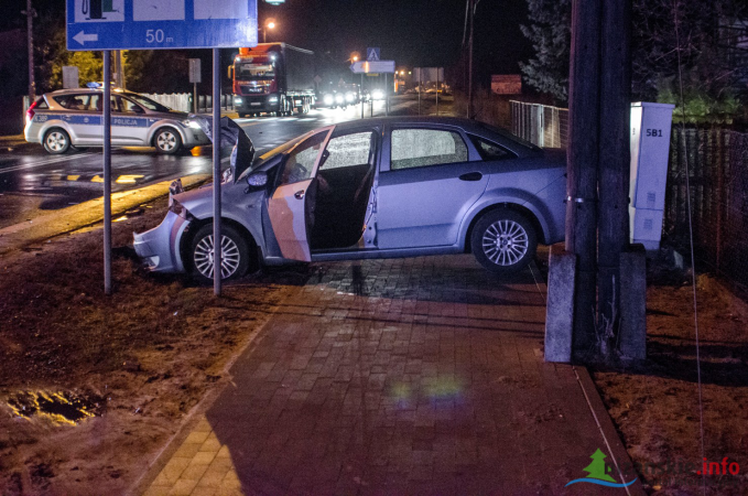 Wypadek autobusu na DK 19 ? trzy osoby ranne
