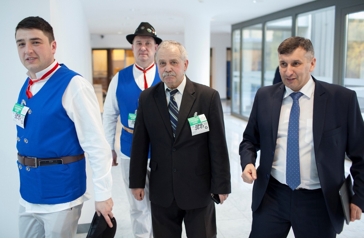 Ulanowscy Flisacy z wizytą w Sejmie