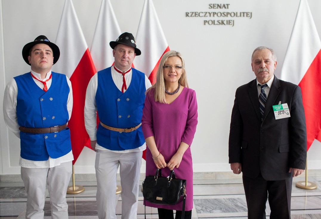 Ulanowscy Flisacy z wizytą w Sejmie
