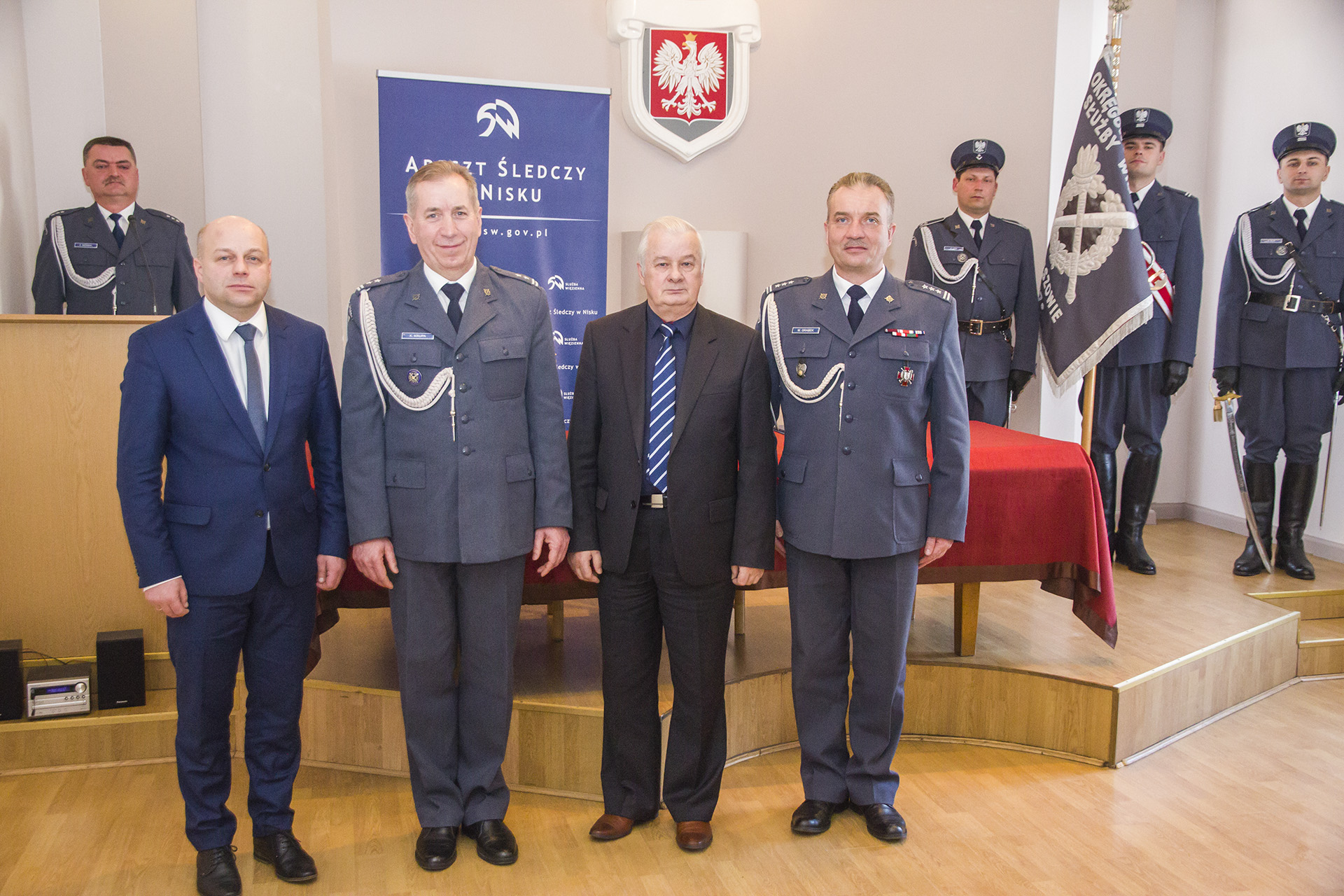 Pożegnanie Dyrektora Aresztu Śledczego w Nisku