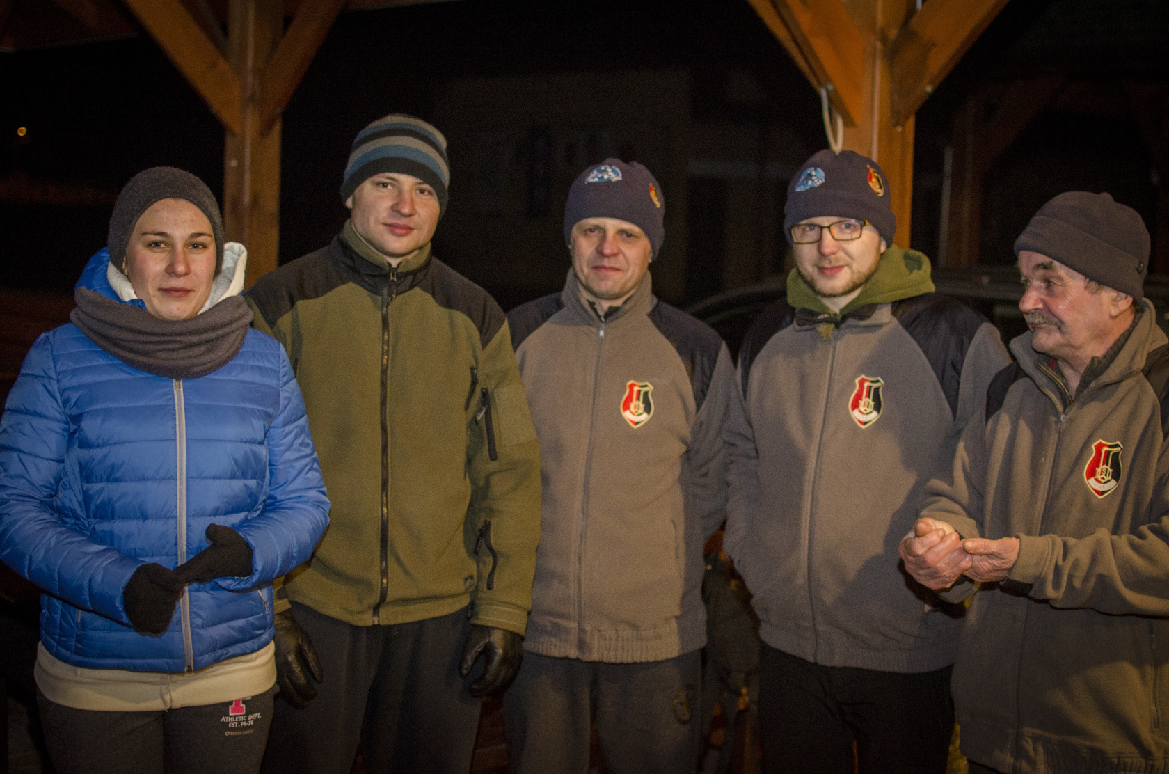 Nocne morsowanie z pochodniami w Jarocinie