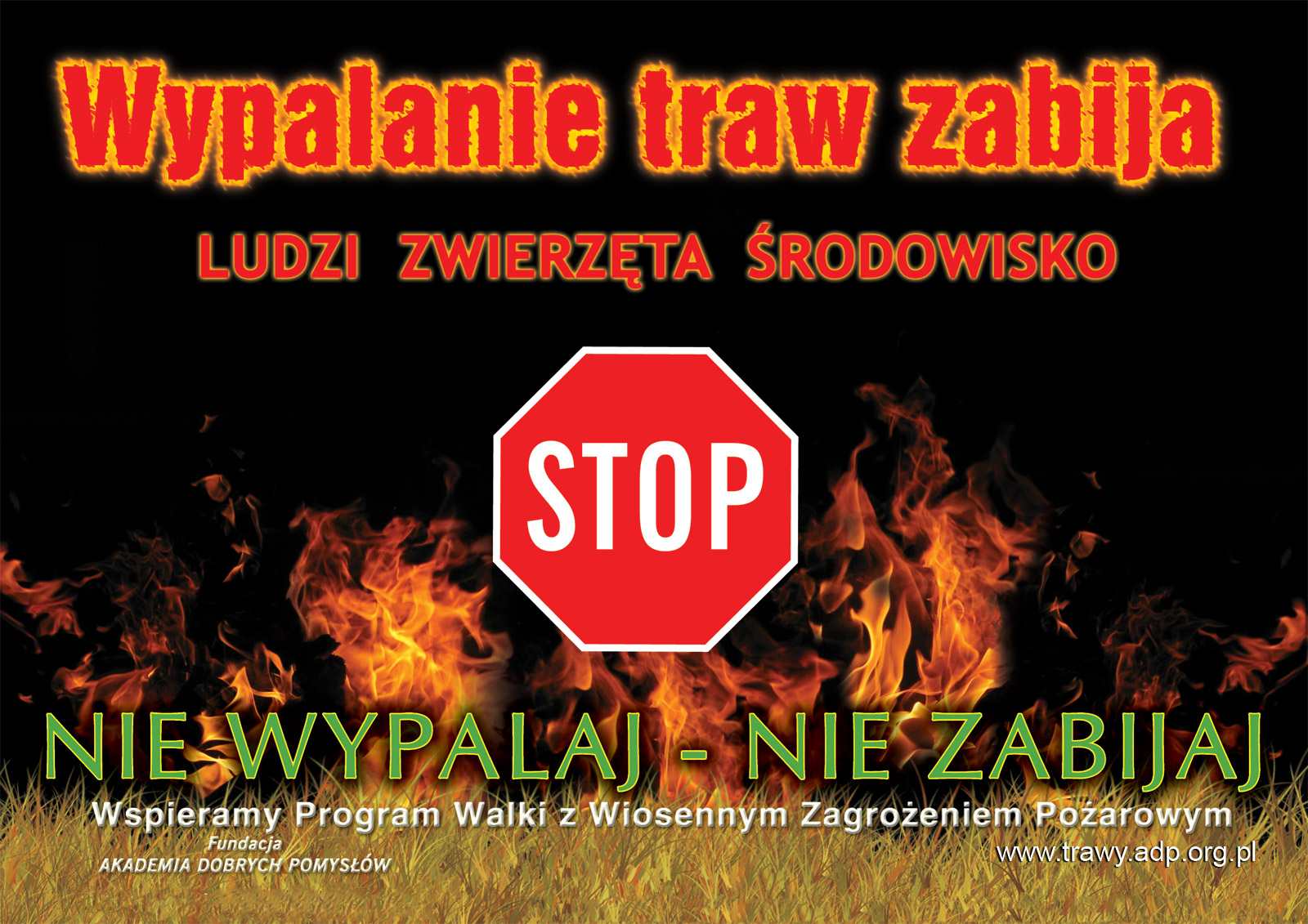 Sezon na wypalanie traw rozpoczęty!