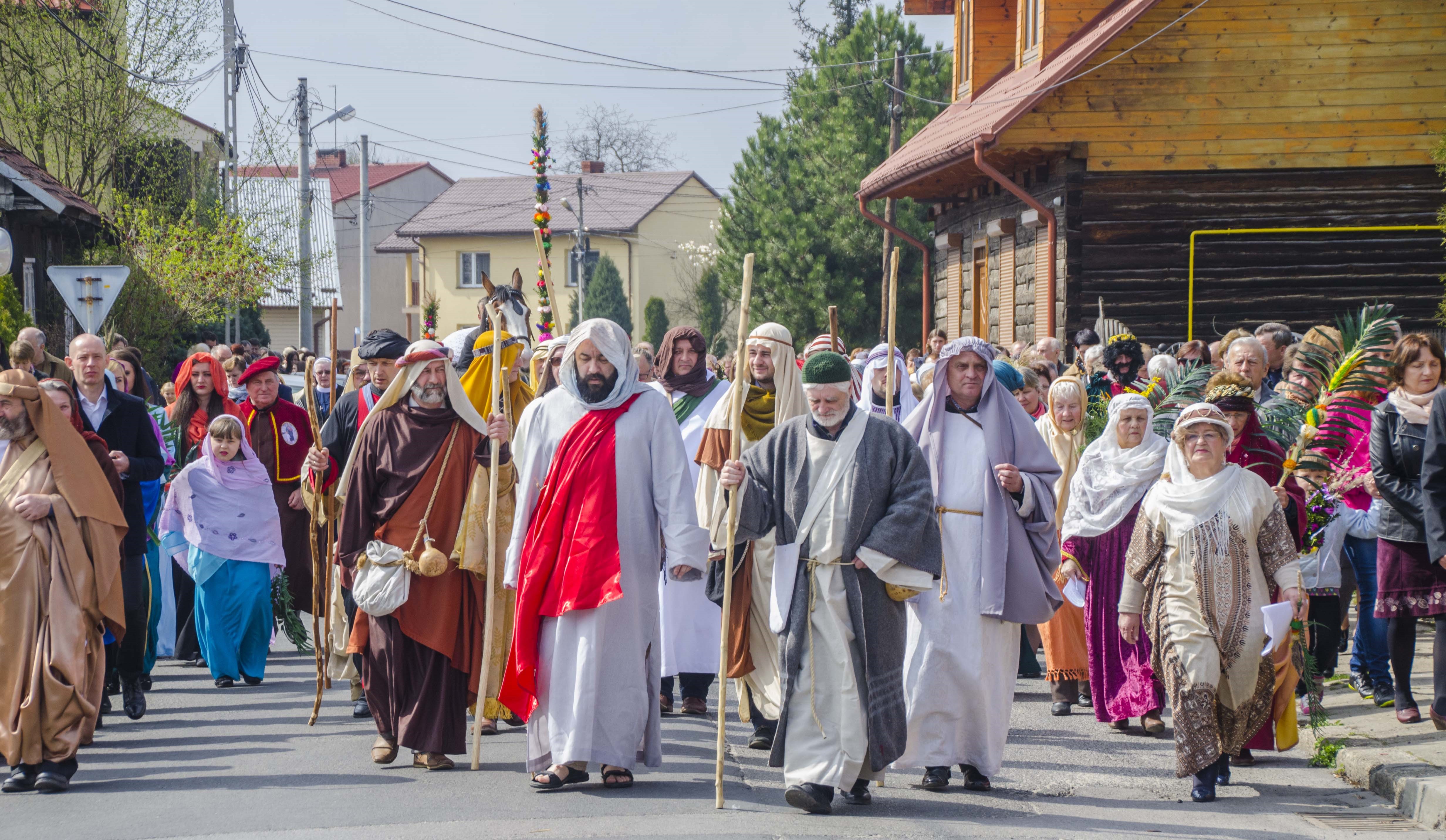 ?Wjazd Chrystusa do Jerozolimy? ? Inscenizacja w Rudniku