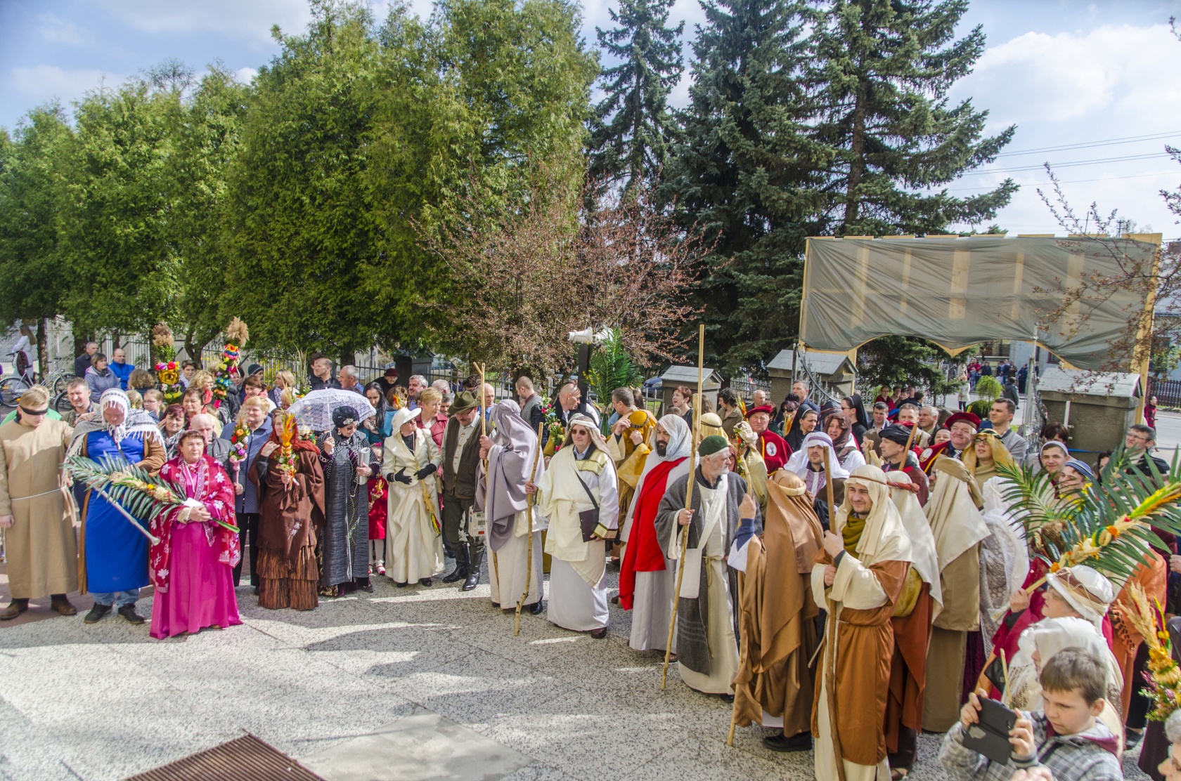 ?Wjazd Chrystusa do Jerozolimy? ? Inscenizacja w Rudniku