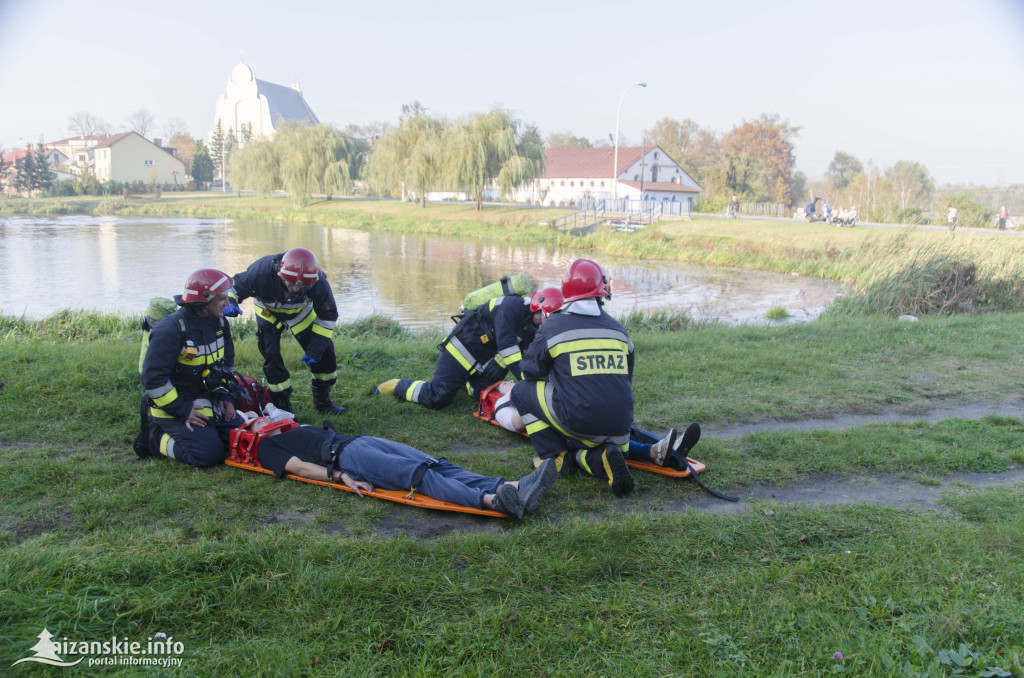 Ćwiczenia Straży Pożarnej i Policji