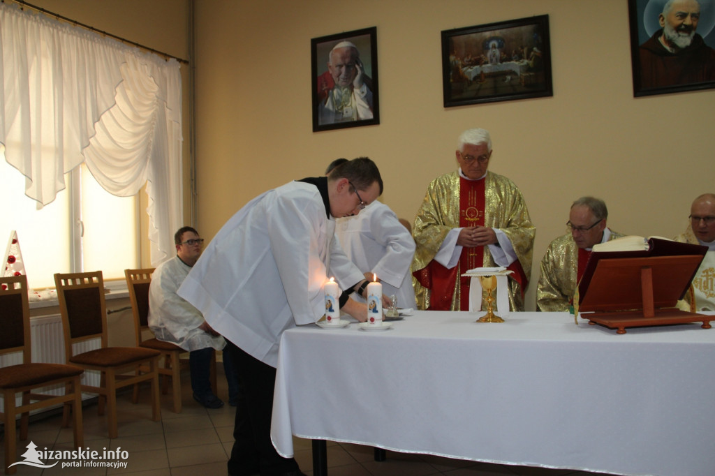 Opłatek, życzenia i kolędnicy w Caritas