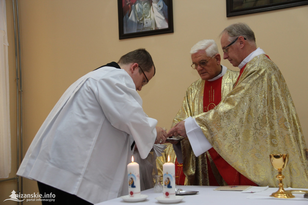 Opłatek, życzenia i kolędnicy w Caritas