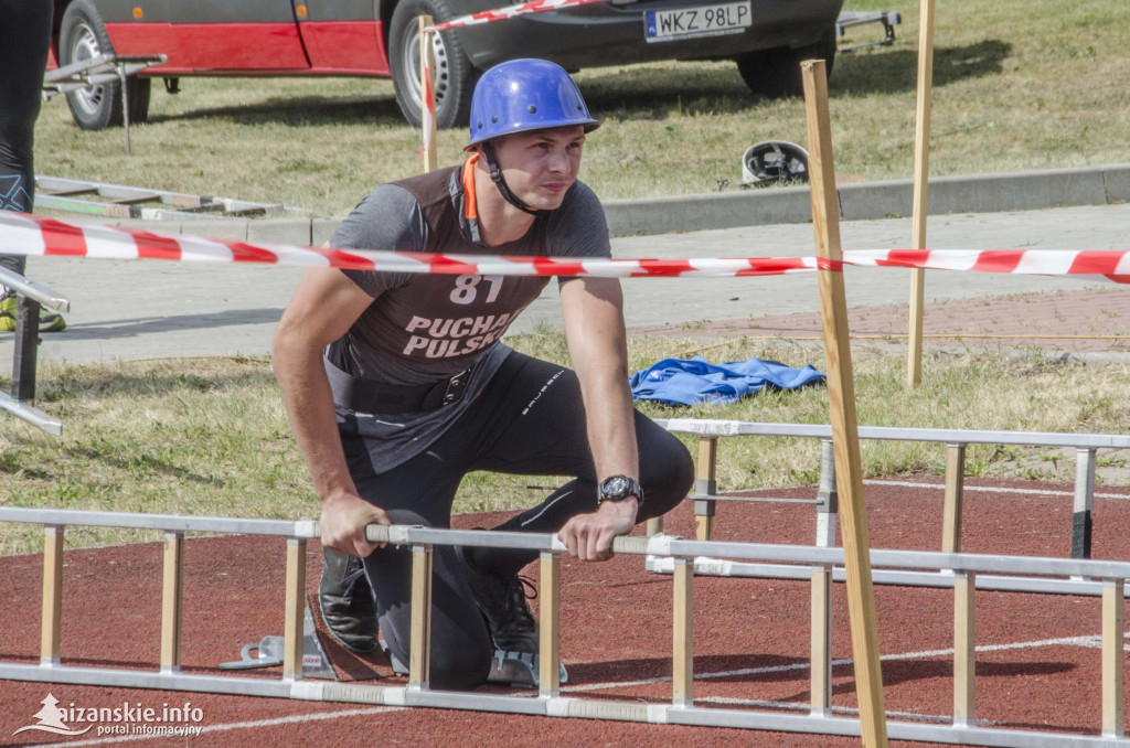 Strażacy rywalizowali na wspinalni