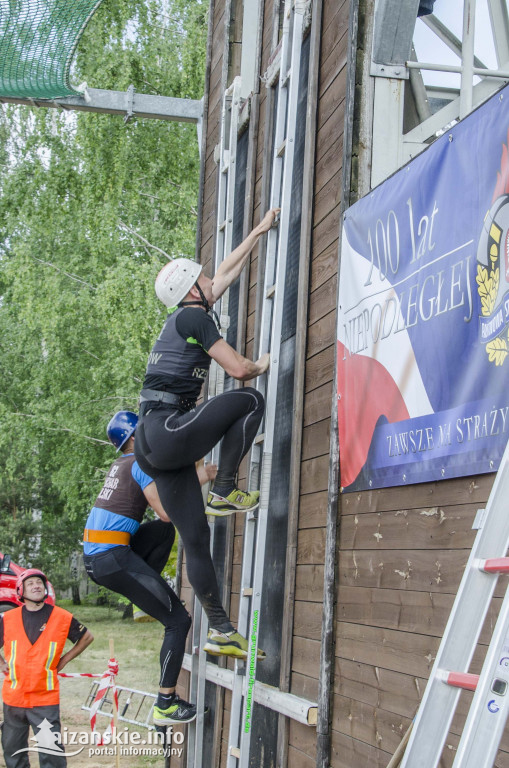 Strażacy rywalizowali na wspinalni