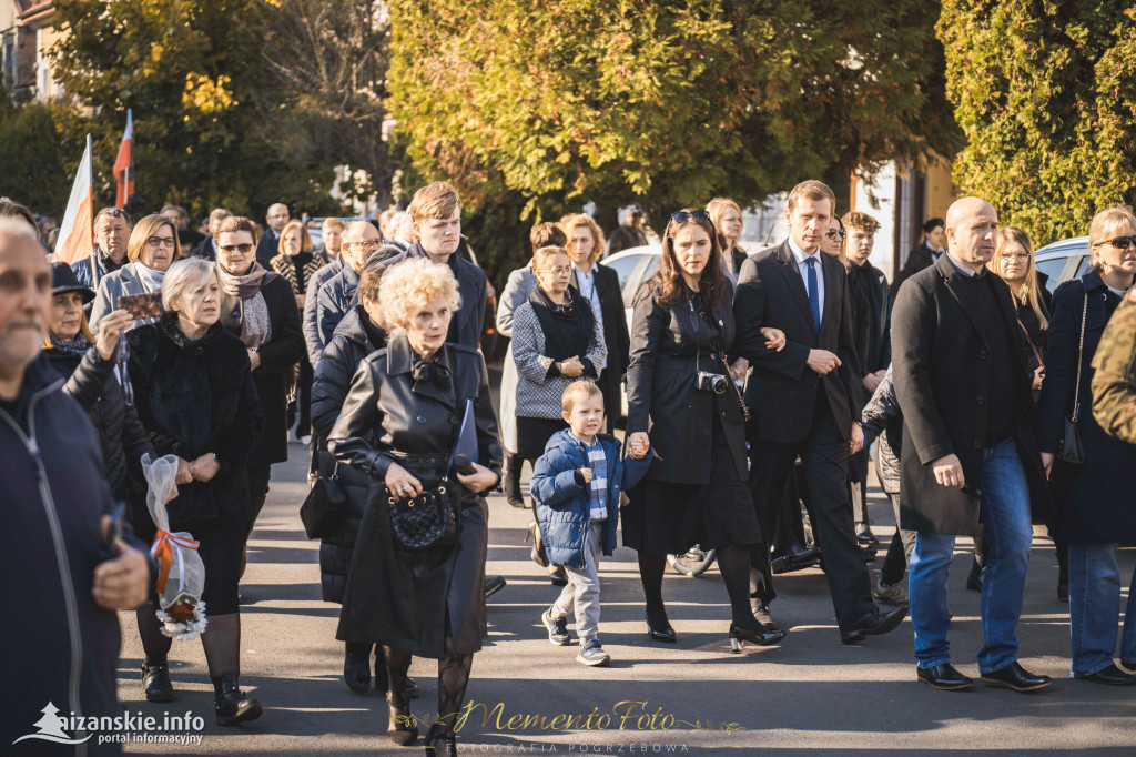 Pogrzeb Andrzeja Pityńskiego w Ulanowie