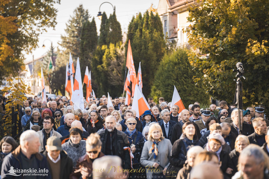 Pogrzeb Andrzeja Pityńskiego w Ulanowie